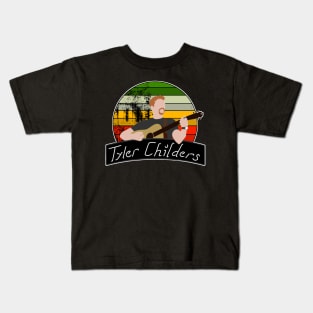 Guitar Tyler Childers Kids T-Shirt